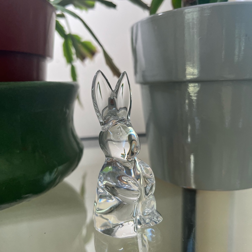 Baccarat Crystal Rabbit - Picture 2 of 4
